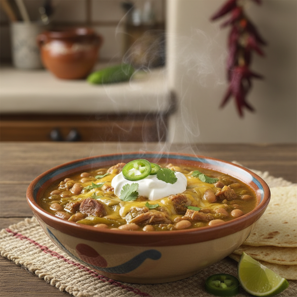 Mild Colorado Green Chili Delight recipe