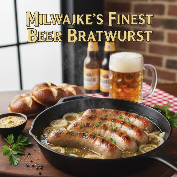 Milwaukee's Finest Beer Bratwurst recipe