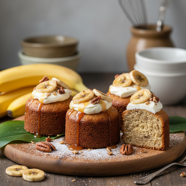 Mini Banana Bliss Cake recipe