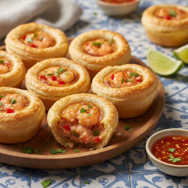 Mini Brazilian Shrimp Pies recipe