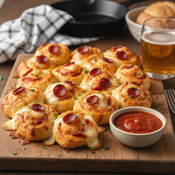 Mini Cheese & Pepperoni Bites recipe