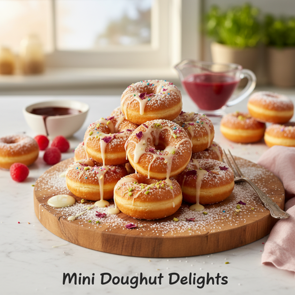 Mini Doughnut Delights recipe