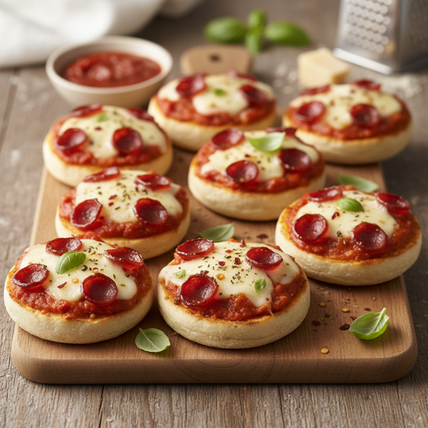 Mini English Muffin Pizzas recipe