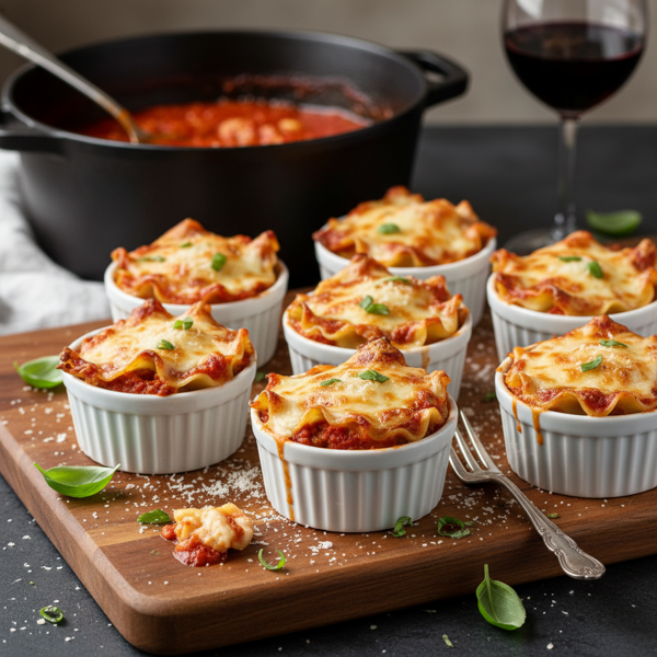 Mini Lasagna Bites recipe