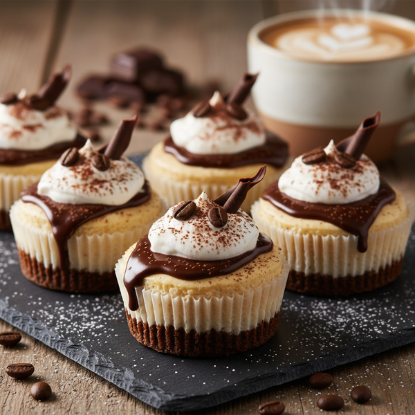 Mini Mocha Cheesecake Delight recipe