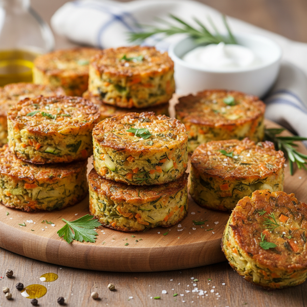 Mini Passover Vegetable Kugels recipe