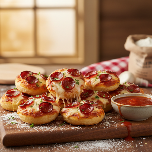 Mini Pepperoni Pizza Bites recipe