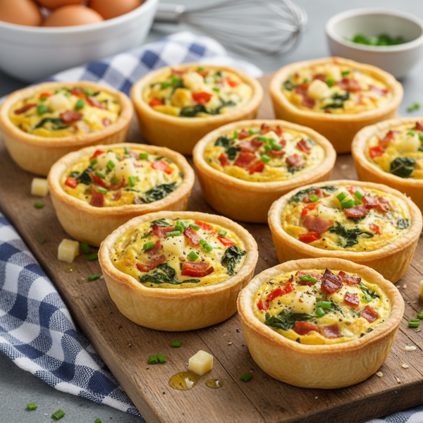 Mini Savory Quiches recipe