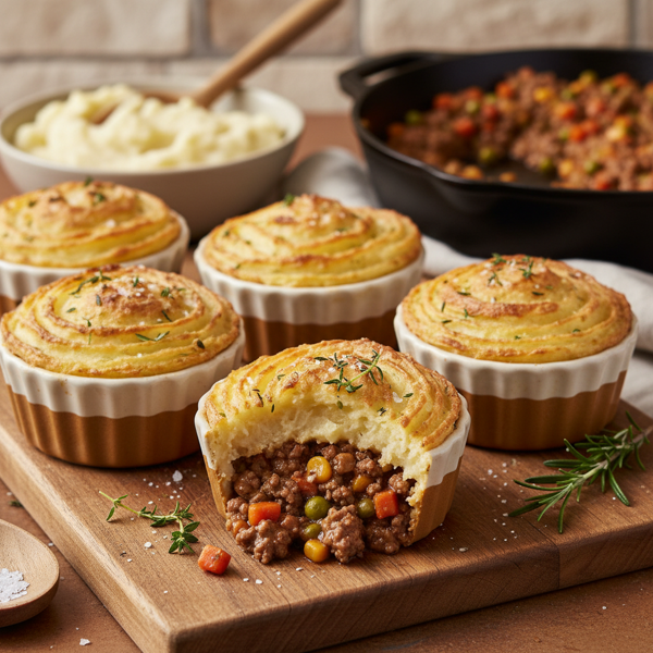 Mini Savory Shepherd's Pies recipe