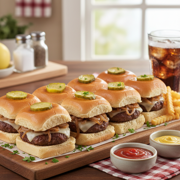 Mini Sliders Inspired by White Castle recipe