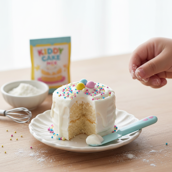 Miniature White Cake Mix for Kids recipe