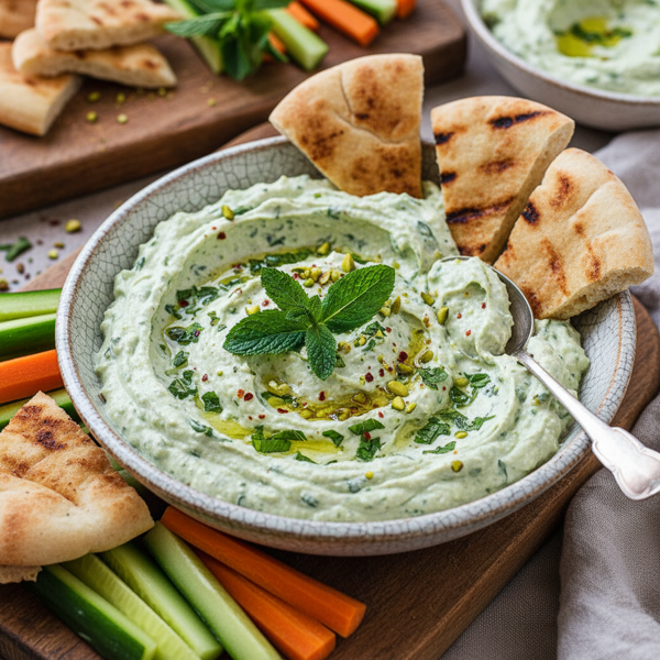 Mint-Infused Baba Ganoush Delight recipe