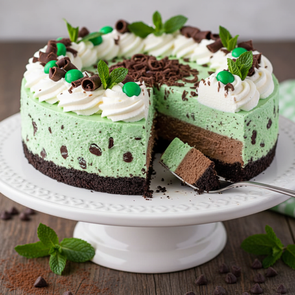 Mint Chocolate Dream Cheesecake recipe