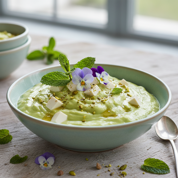 Minty Avocado & Silken Tofu Delight recipe