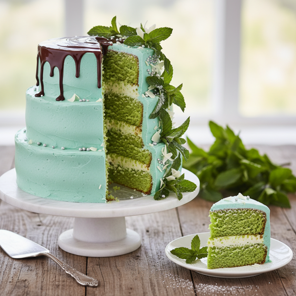 Minty Delight Cake recipe