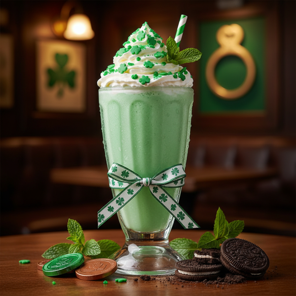 Minty St. Patrick's Day Shake recipe