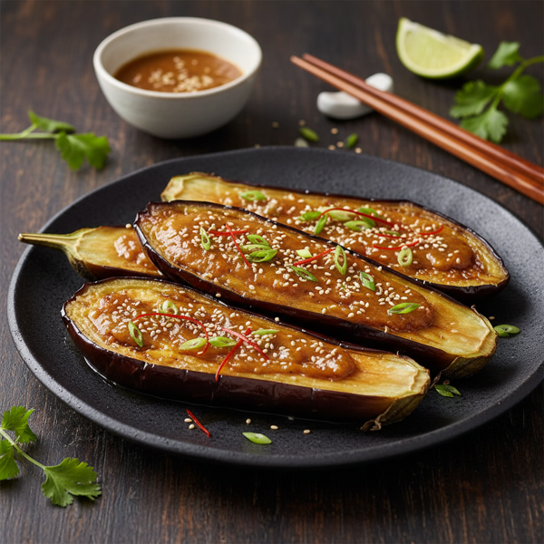 Miso-Glazed Japanese Eggplant recipe