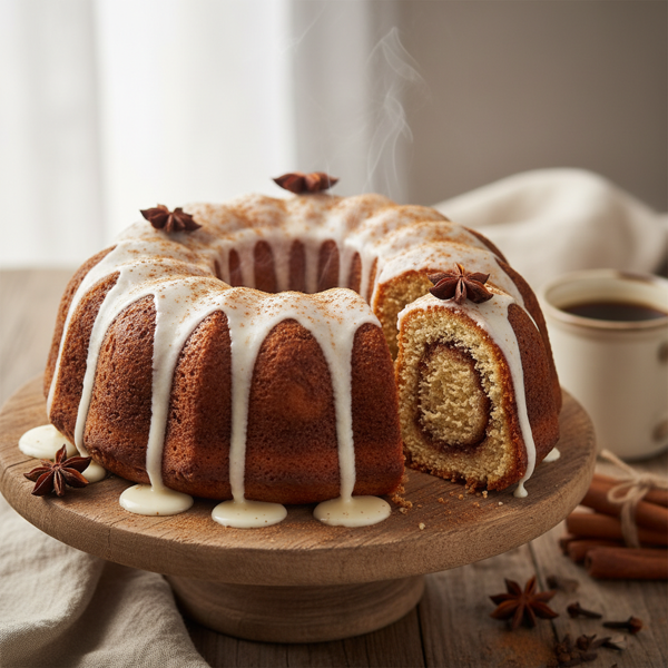 Moist Cinnamon-Infused Bundt Cake recipe