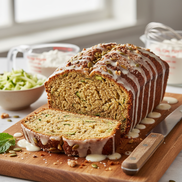 Moist & Flavorful Vegan Zucchini Bread recipe