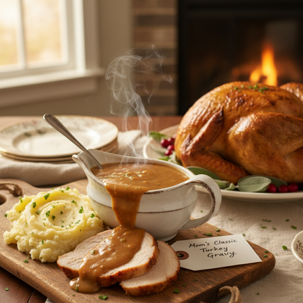 Mom's Classic Turkey Gravy recipe