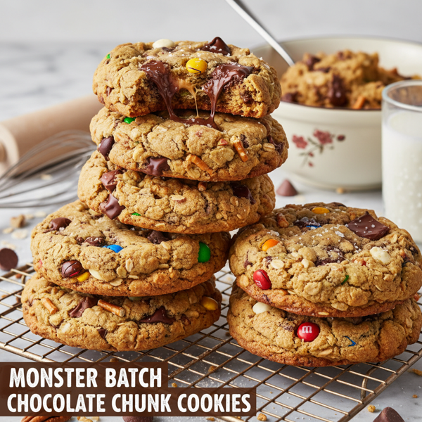 Monster Batch Chocolate Chunk Cookies recipe