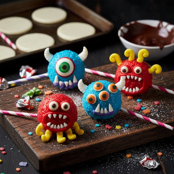 Monster Lollipops recipe