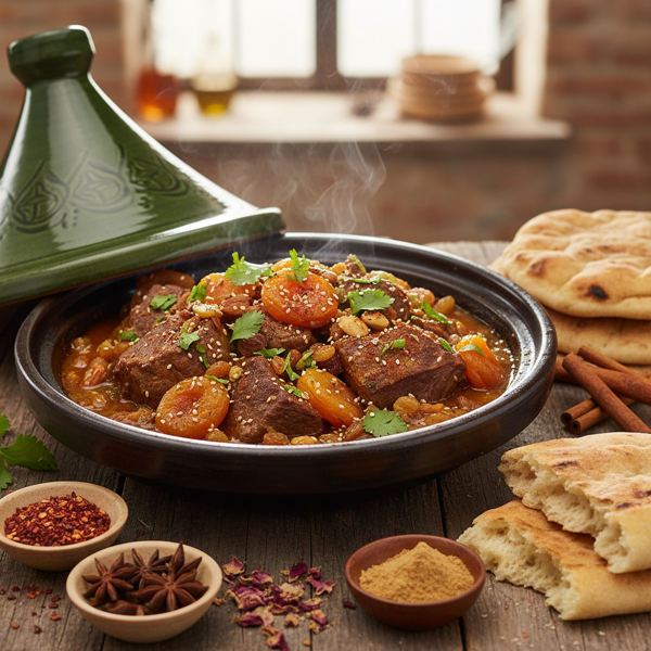 Moroccan Spiced Beef Stew recipe