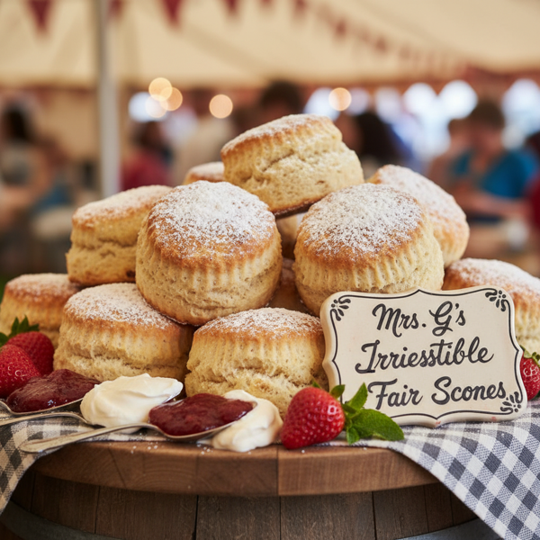 Mrs. G's Irresistible Fair Scones recipe