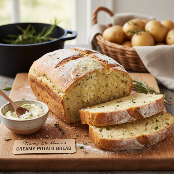 Nanny Stackhouse's Creamy Potato Bread recipe