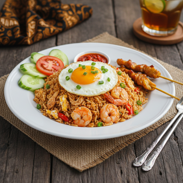 Nasi Goreng Istimewa: Indonesian Special Fried Rice recipe
