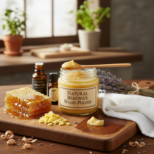 Natural Beeswax Wood Polish recipe