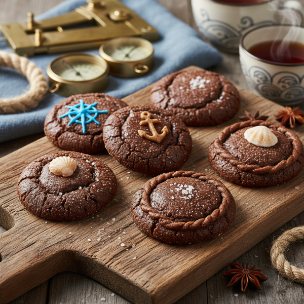 Nautical Molasses Spice Cookies recipe