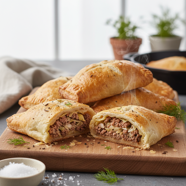 Nebraska-style Savory Runza Turnovers recipe