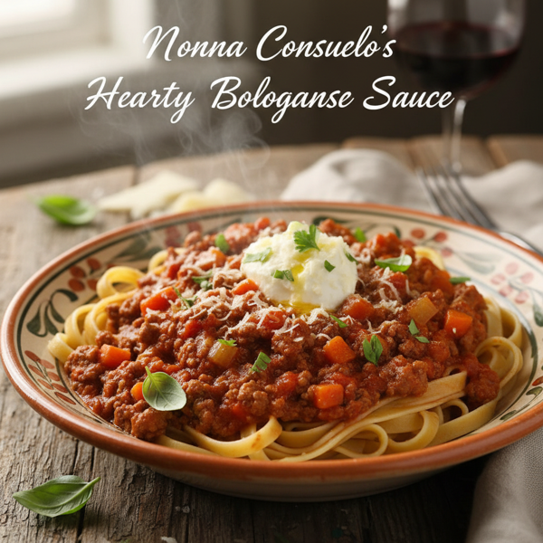 Nonna Consuelo's Hearty Italian Bolognese Sauce recipe