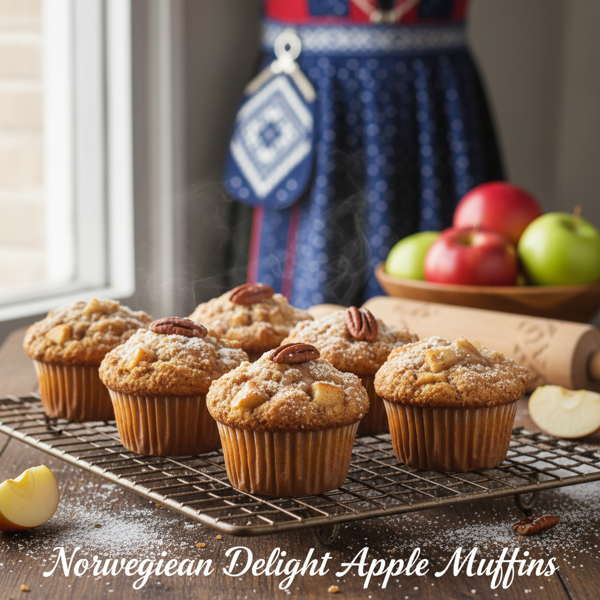 Norwegian Delight Apple Muffins recipe