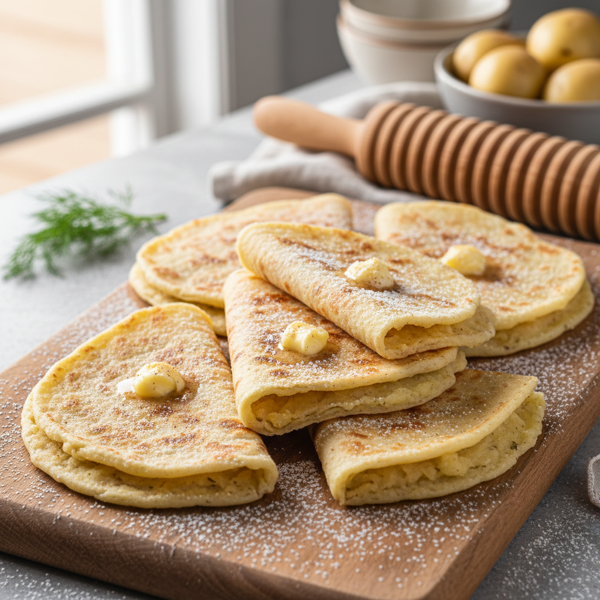 Norwegian Potato Lefse recipe