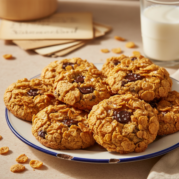 Nostalgic Cornflake Crunch Cookies recipe