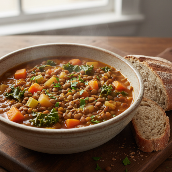 Nourishing Lentil and Vegetable Stew recipe