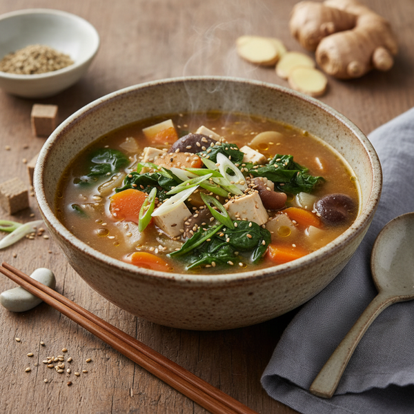 Nourishing Miso Vegetable Soup recipe