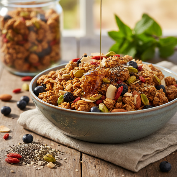 Nourishing Superfood Granola recipe