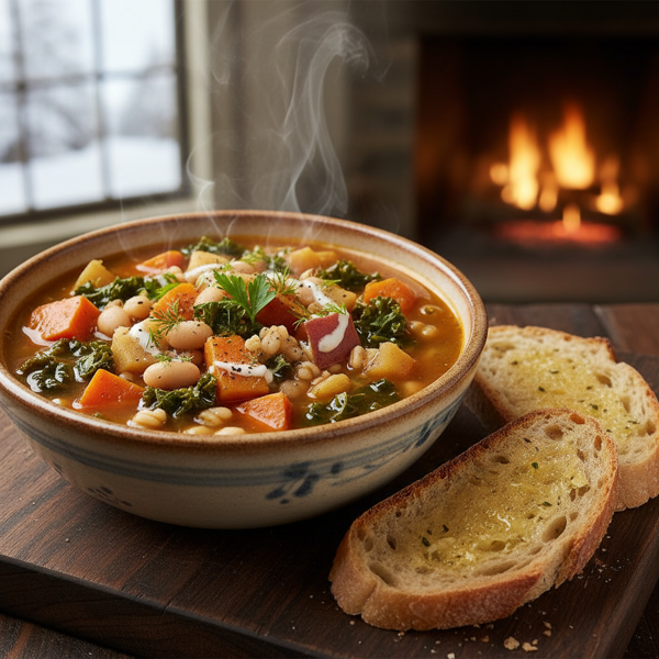 Nourishing Winter Root Vegetable Soup recipe