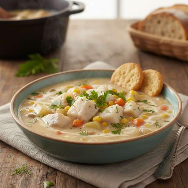 Nova Scotia Haddock Chowder Delight recipe
