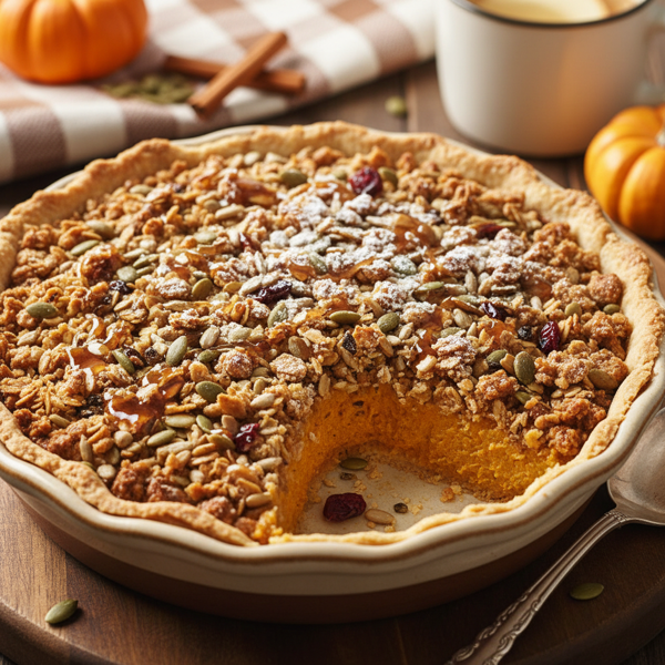 Nut-Free Pumpkin Pie Crunch Delight recipe