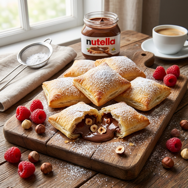 Nutella Delight Pockets recipe