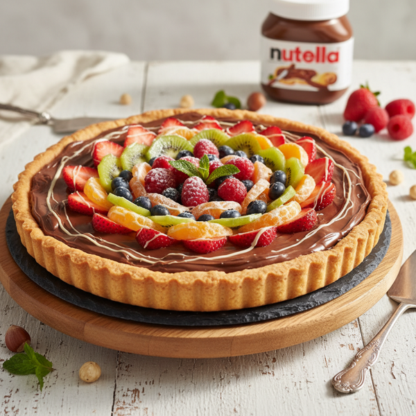Nutella Fruit Fantasy Tart recipe