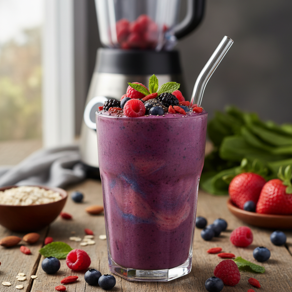 Nutrient-Packed Berry Fusion Smoothie recipe