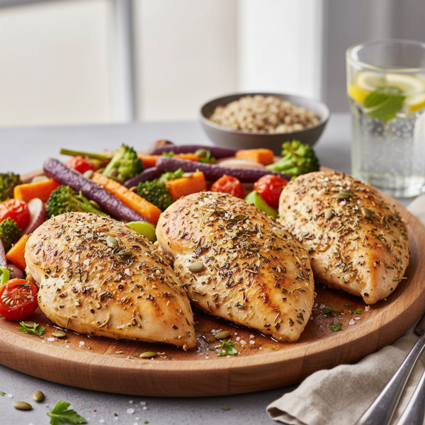 Nutrient-Rich Oven-Baked Chicken Breasts recipe