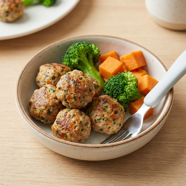 Nutritious Baby Meatballs recipe