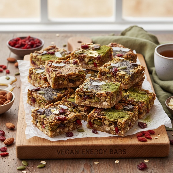 Nutritious Bliss Vegan Energy Bars recipe