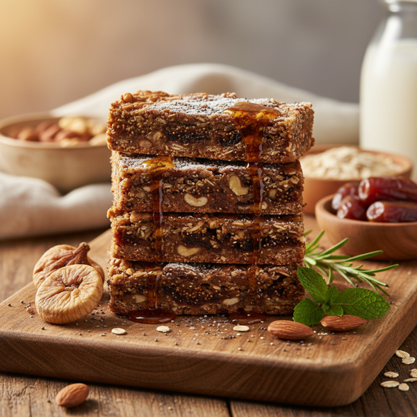 Nutritious Fig Energy Bars recipe